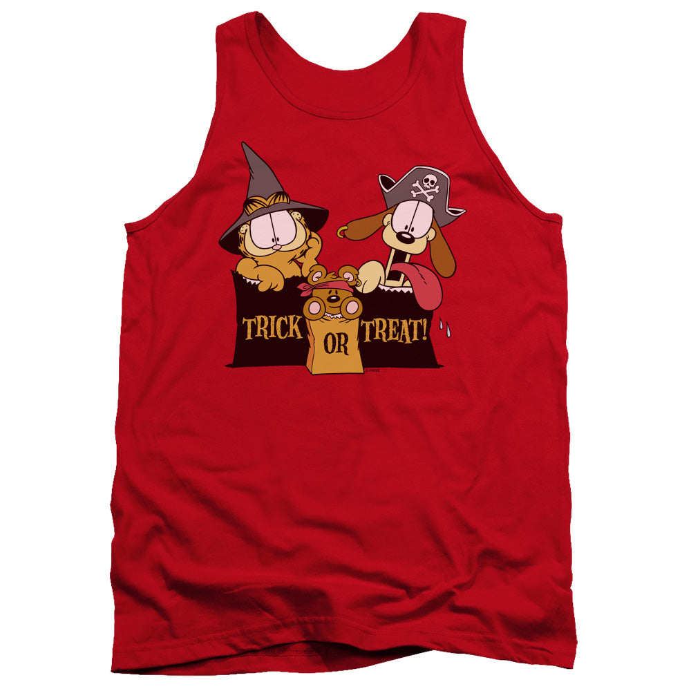 Garfield Trick Or Treat Tank Top
