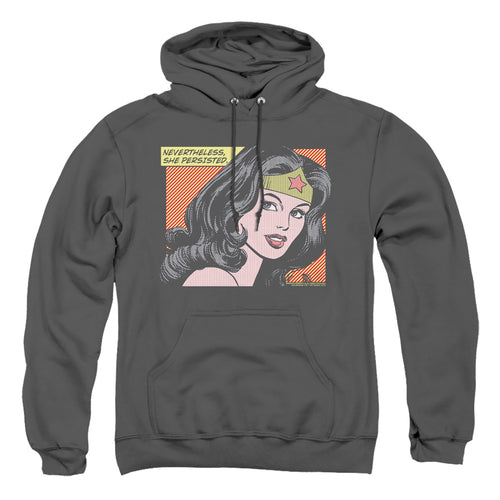 Wonder Woman She Persisted Pullover Hoodie