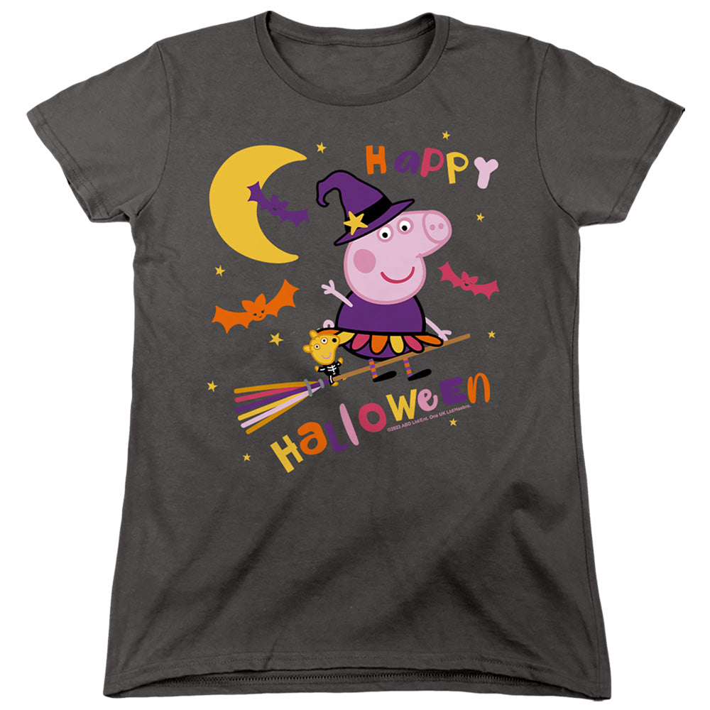 Peppa Pig Happy Halloween Womens T-Shirt