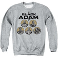 Black Adam Black Adam Contrast Group Crewneck Sweatshirt
