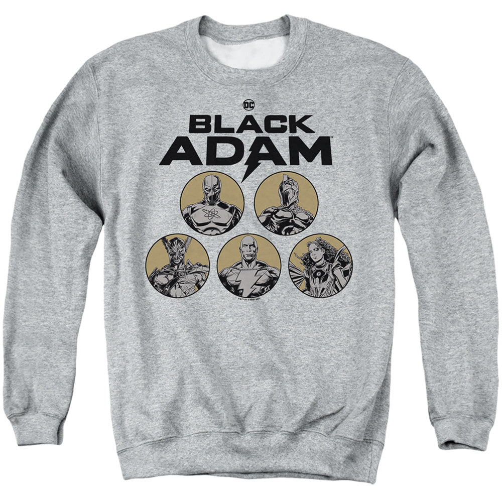 Black Adam Black Adam Contrast Group Crewneck Sweatshirt