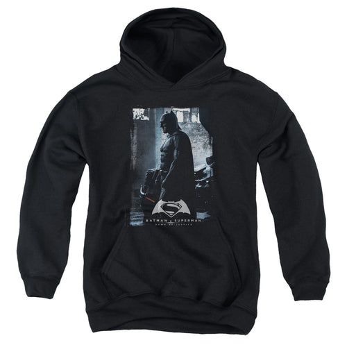 Batman v Superman Bat Poster Youth Hoodie
