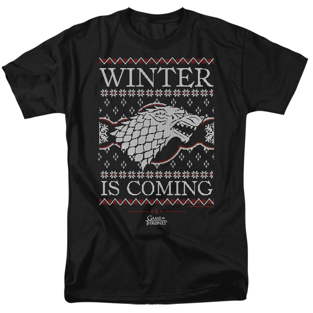 Game of Thrones Winter Is Coming Ugly Christmas T-Shirt