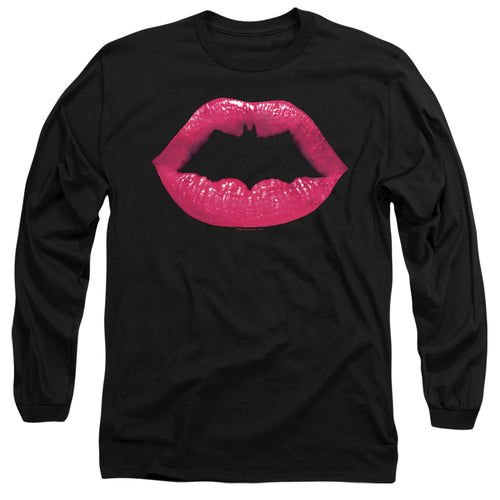 Batman Bat Kiss Long Sleeve T-Shirt