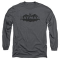 Batman Newsprint Logo Long Sleeve T-Shirt