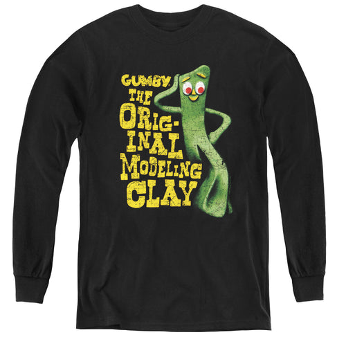 Gumby So Punny Youth Long Sleeve T-Shirt