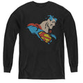 DC Comics Lite Brite Superman Youth Long Sleeve T-Shirt