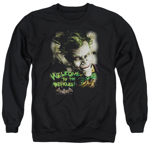 Batman Welcome To The Madhouse Crewneck Sweatshirt