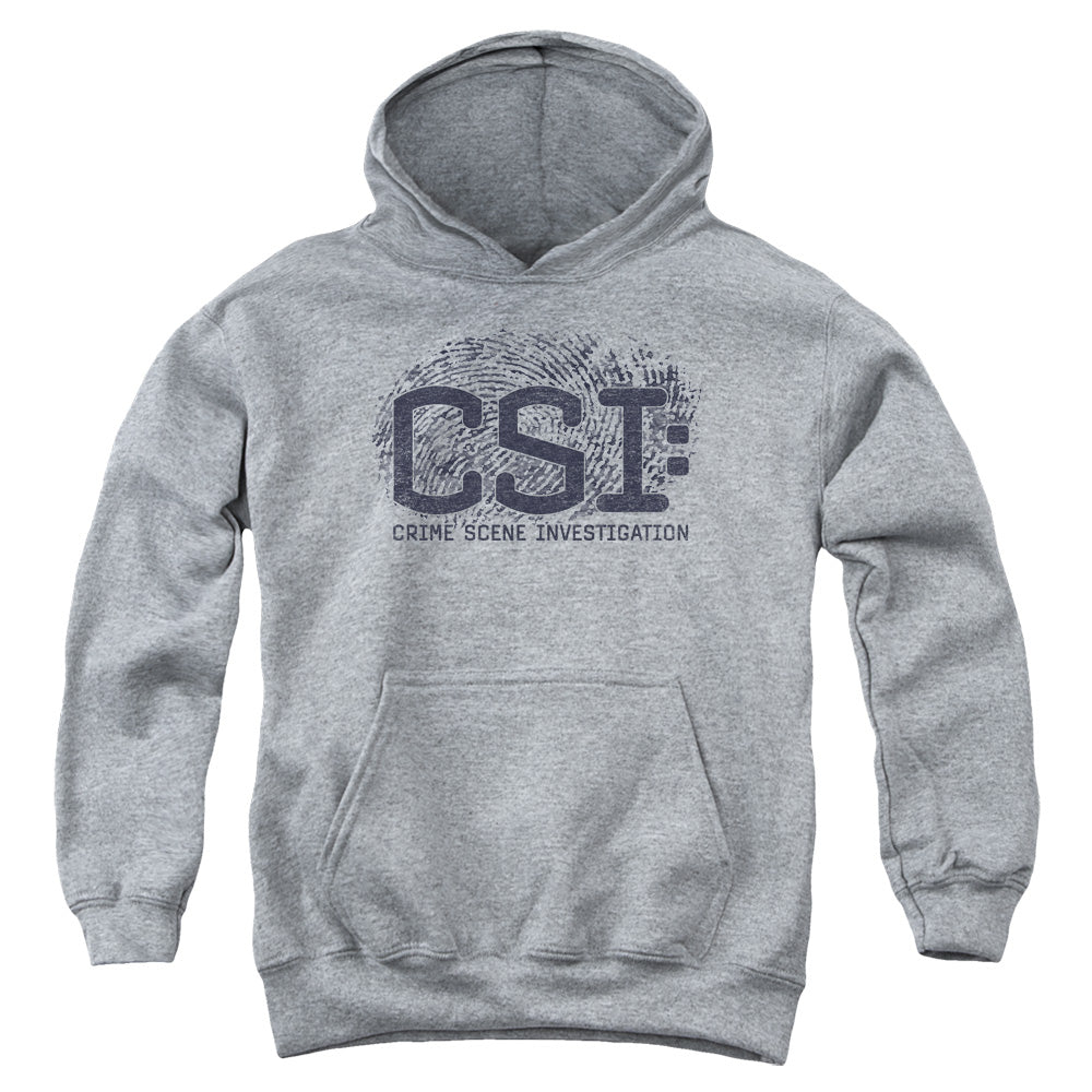 CSI Distressed Logo Youth Hoodie