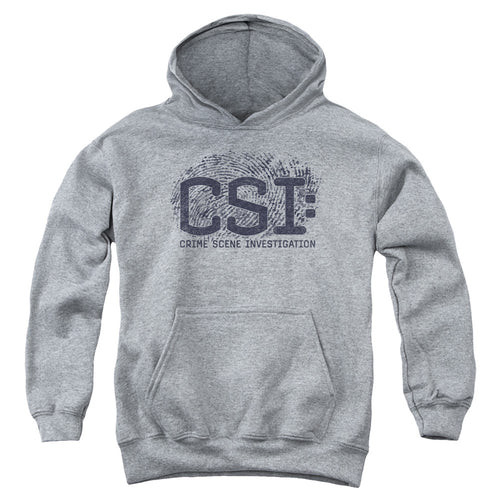 CSI Distressed Logo Youth Hoodie