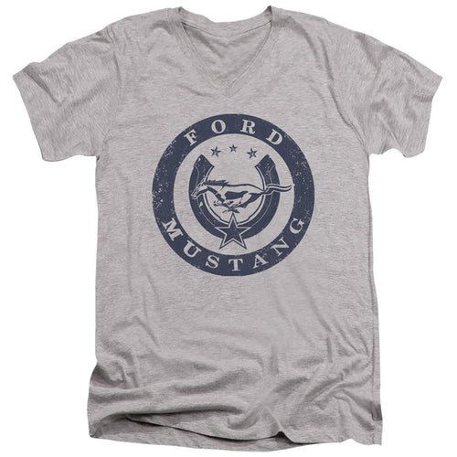 Ford Lucky Ford Mustang V-Neck T-Shirt