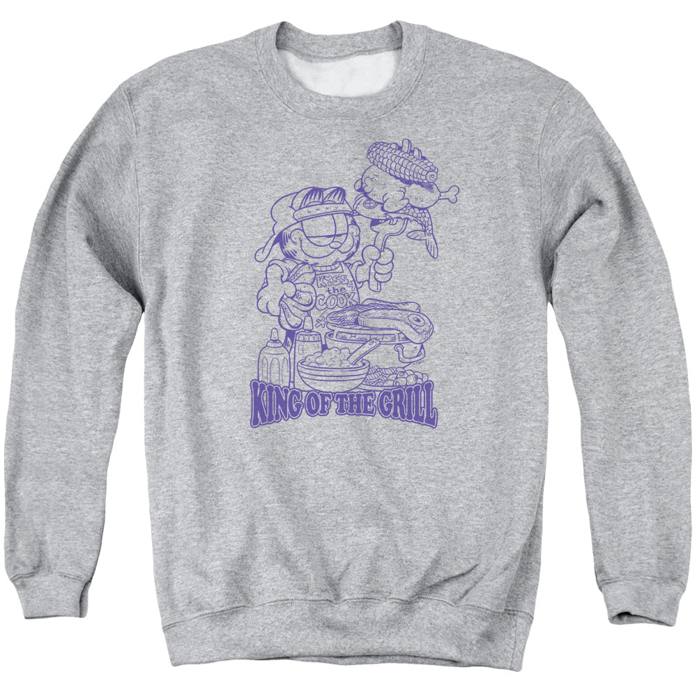 Garfield King Of The Grill Crewneck Sweatshirt