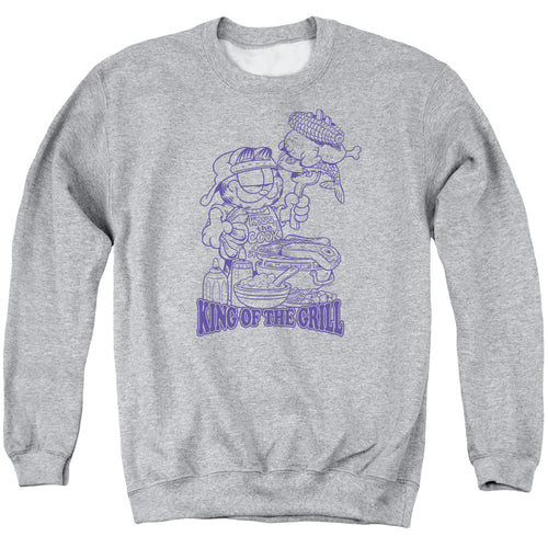Garfield King Of The Grill Crewneck Sweatshirt