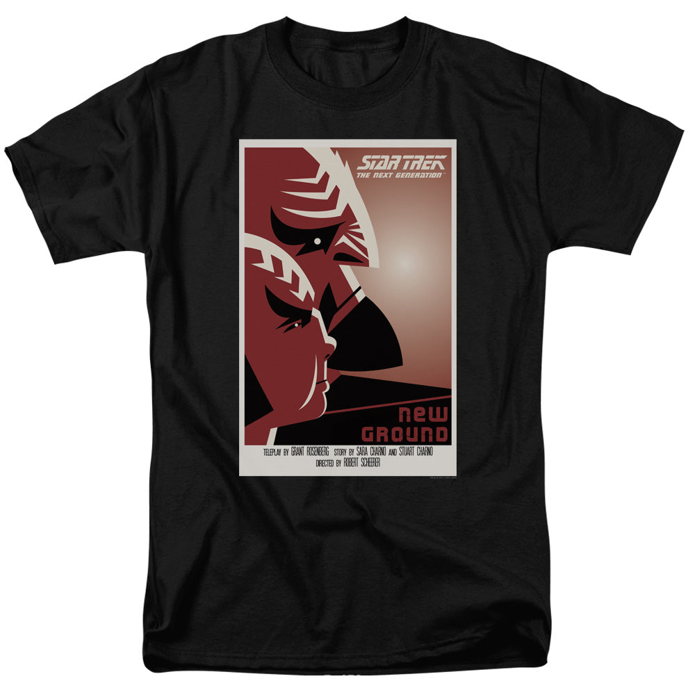 Star Trek New Ground Black T-Shirt