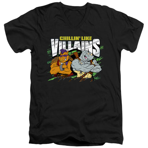 Teenage Mutant Ninja Turtles Chillin' Like Villains V-Neck T-Shirt