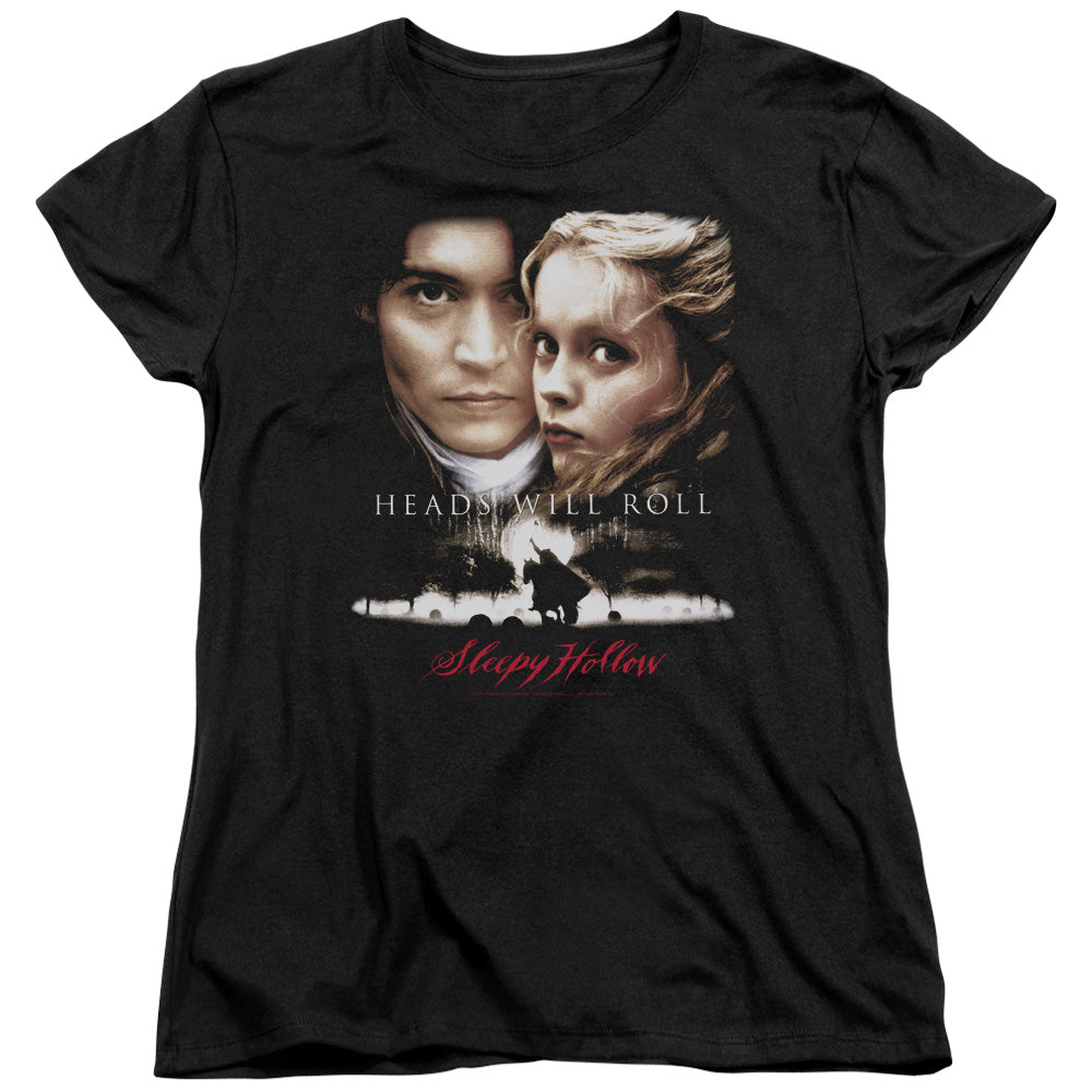 Sleepy Hollow Heads Will Roll Womens T-Shirt