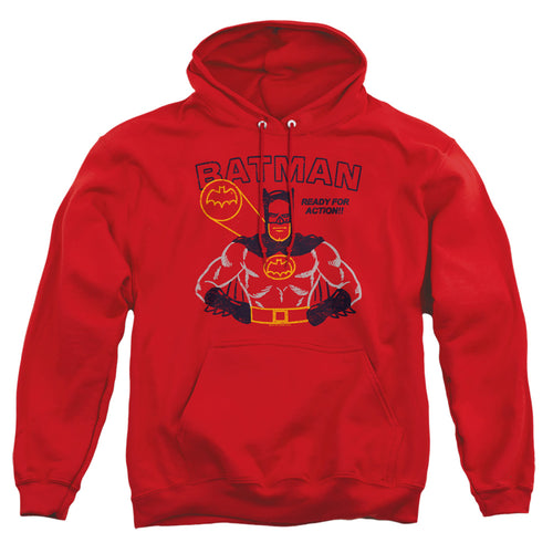 Batman Ready For Action Pullover Hoodie