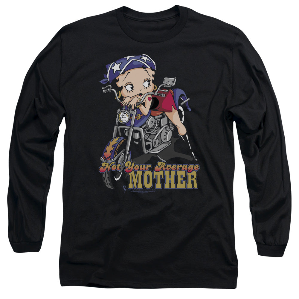 Betty Boop Not Your Average Mother Long Sleeve T-Shirt