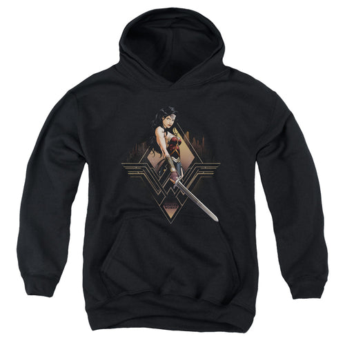 Batman v Superman City Girl Youth Hoodie