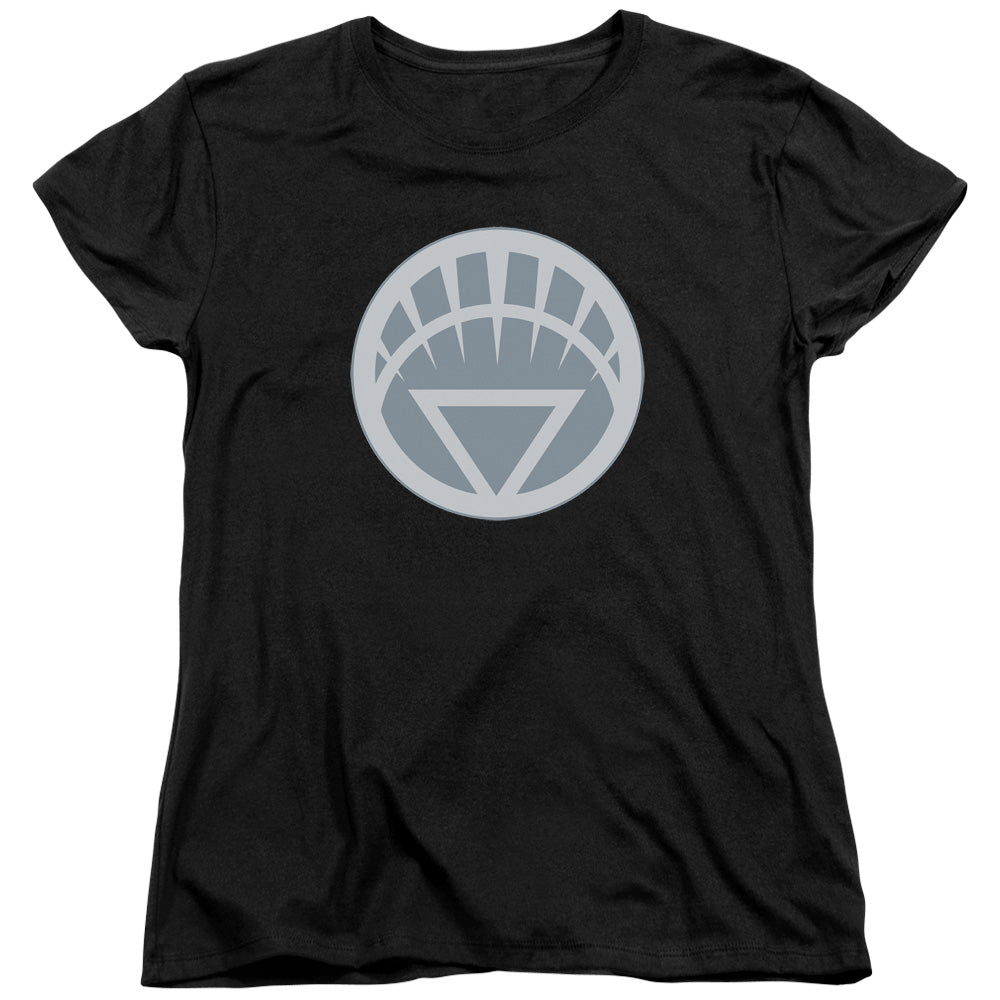 Green Lantern White Symbol Womens T-Shirt