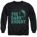 Batman Cutting Pattern Crewneck Sweatshirt
