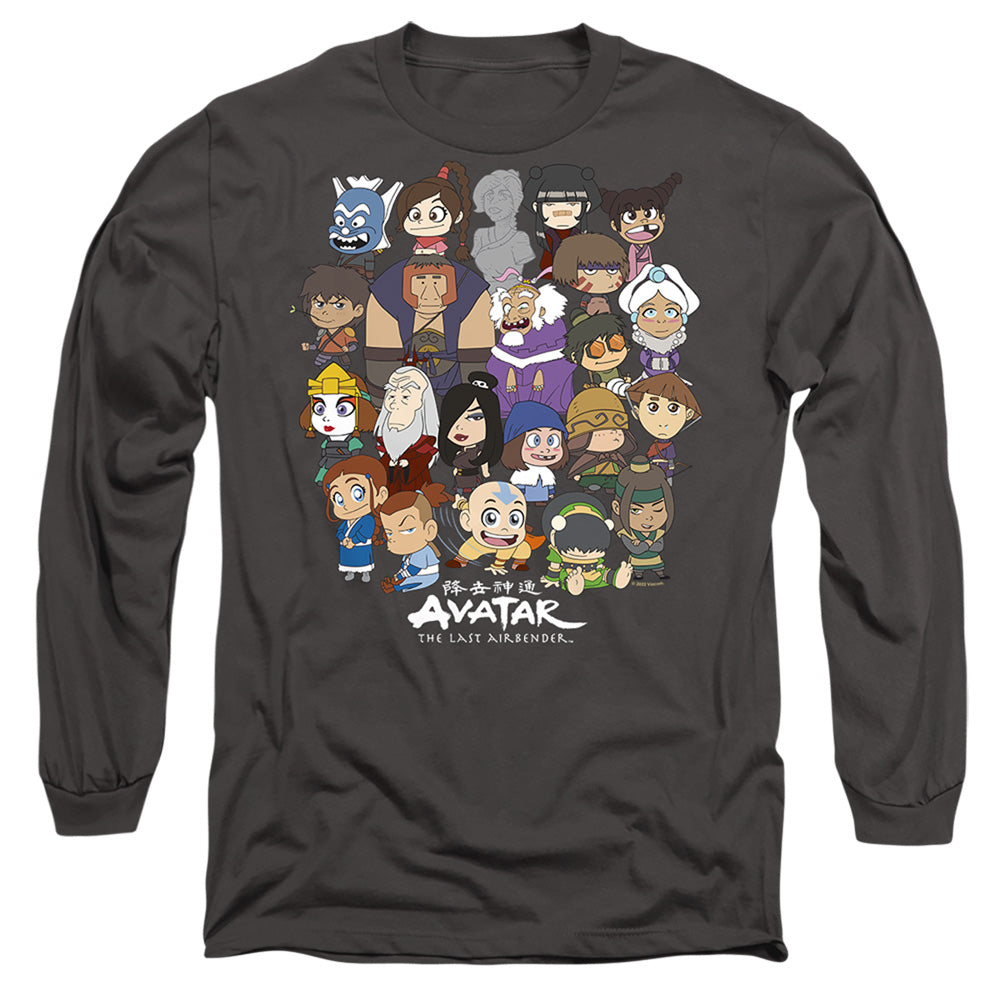Avatar: The Last Airbender Chibi Group Long Sleeve T-Shirt