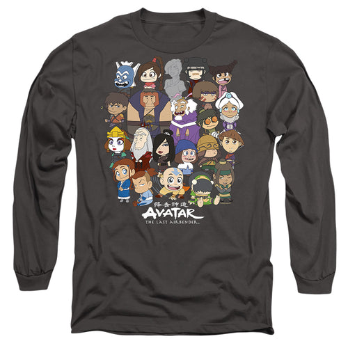 Avatar: The Last Airbender Chibi Group Long Sleeve T-Shirt
