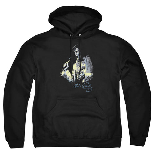 Elvis Presley Painted King Pullover Hoodie