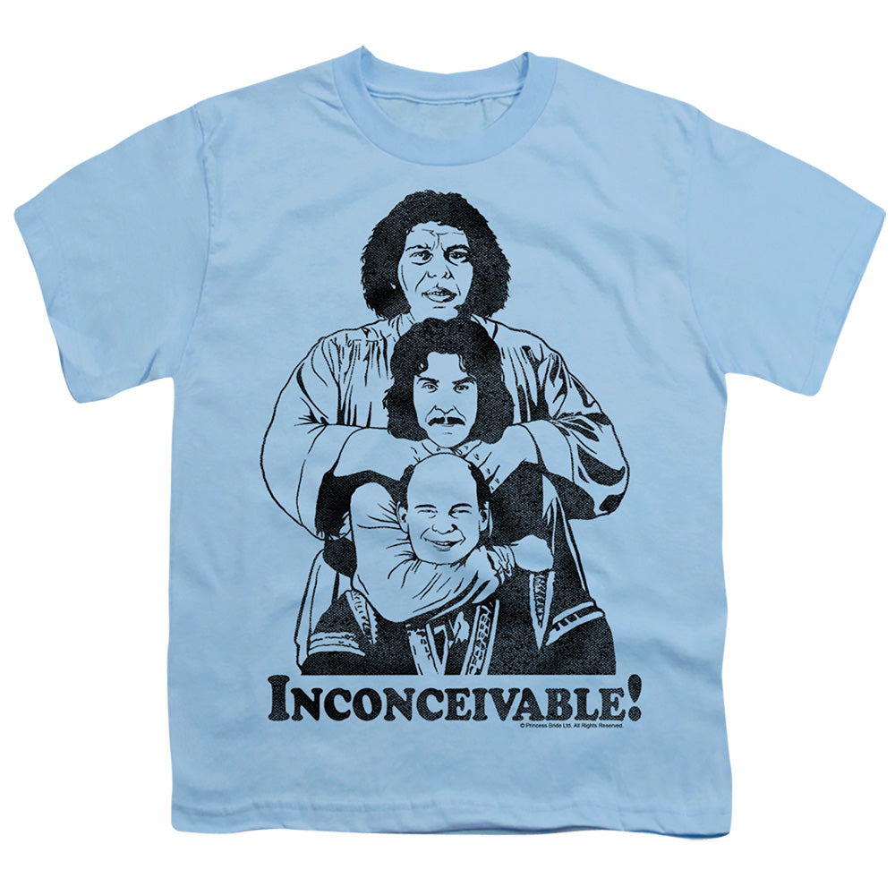 The Princess Bride Inconceivable Trio Light Blue Youth/Toddler T-Shirt