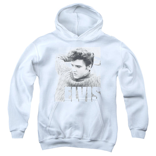 Elvis Presley Relaxing Youth Hoodie