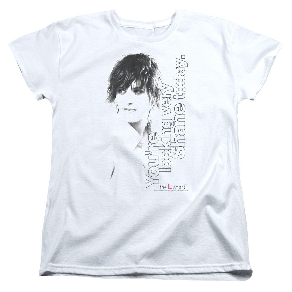The L Word Looking Very Shane Today Womens T-Shirt