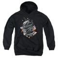 Batman v Superman Bat Head Tech Youth Hoodie
