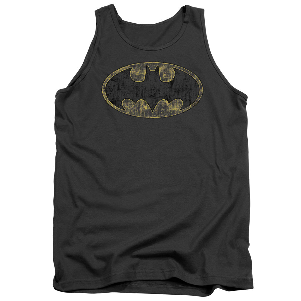 Batman Tattered Logo Tank Top