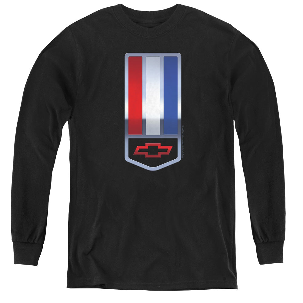 Chevy 1998 Camaro Nameplate Youth Long Sleeve T-Shirt