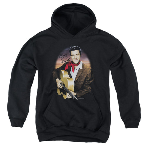 Elvis Presley Red Scarf #2 Youth Hoodie