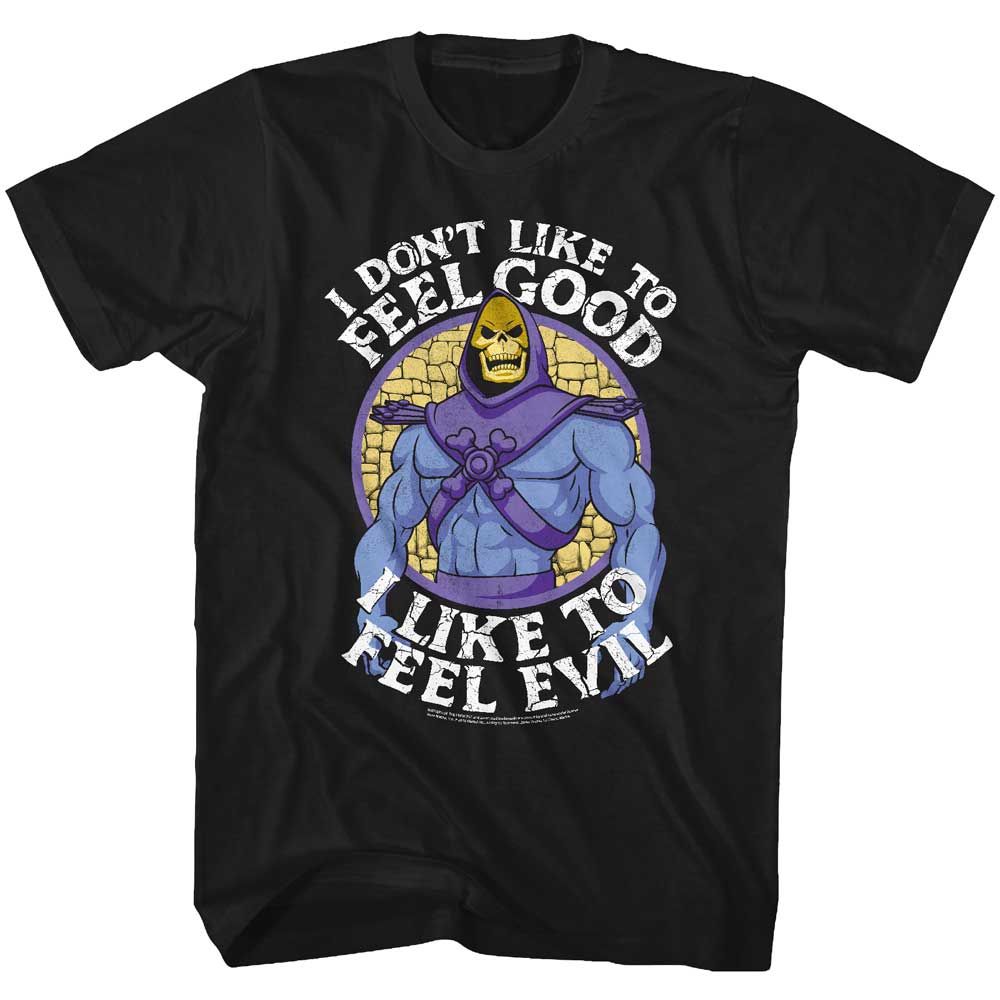 Feel Evil Masters of the Universe t-shirt in black
