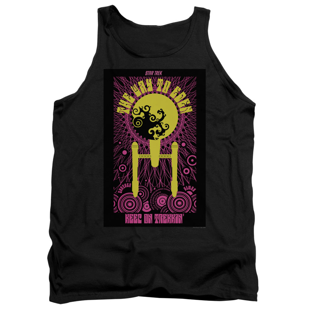 Star Trek Juan Ortiz The Way to Eden Black Tank Top