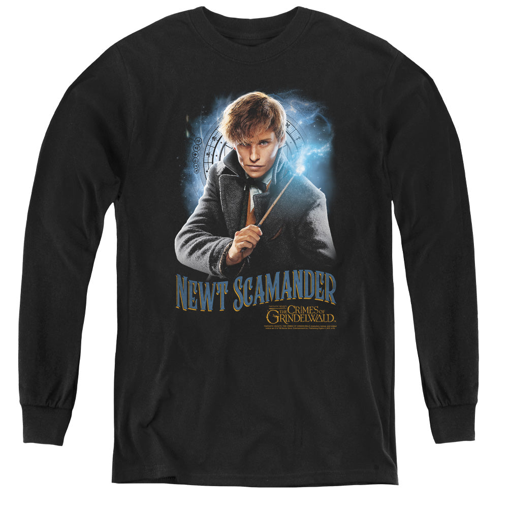 Fantastic Beasts Scamander Monogram Youth Long Sleeve T-Shirt