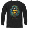 Aquaman Aqua Nouveau Youth Long Sleeve T-Shirt