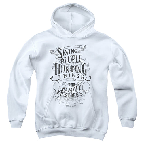 Supernatural Saving People Hunting Things Youth Hoodie
