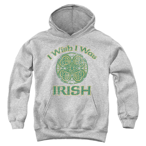 St Patrick's Day I Wish I Was Irish Youth Hoodie