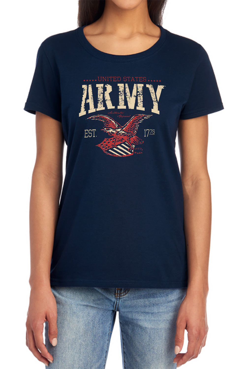US Army Arch Eagle Womens T-Shirt