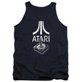 Atari Joystick Logo Navy Tank Top