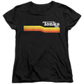 Tonka Retro Stripes Womens T-Shirt
