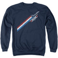 Top Gun Diagonal Stripes Crewneck Sweatshirt