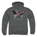 Batman v Superman Lightniing V Heat Vision Pullover Hoodie