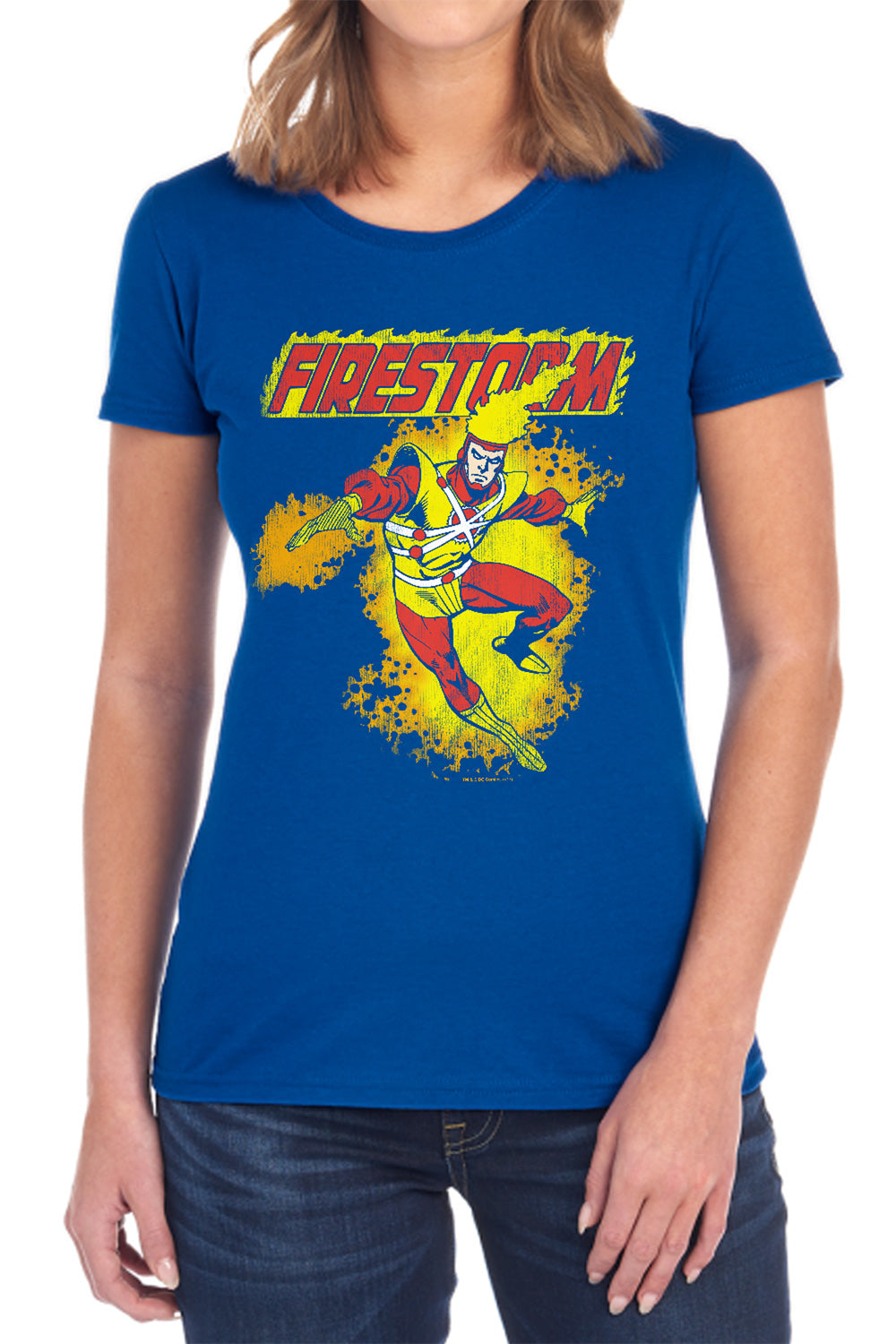 DC Comics Firestorm Womens T-Shirt