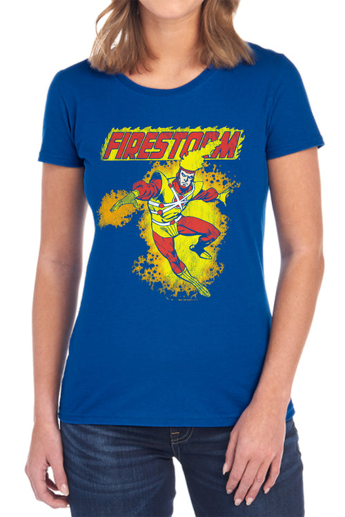 DC Comics Firestorm Womens T-Shirt