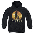 Star Trek Picard and His Dog Youth Hoodie