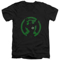 Green Lantern Gl Symbol Knockout V-Neck T-Shirt